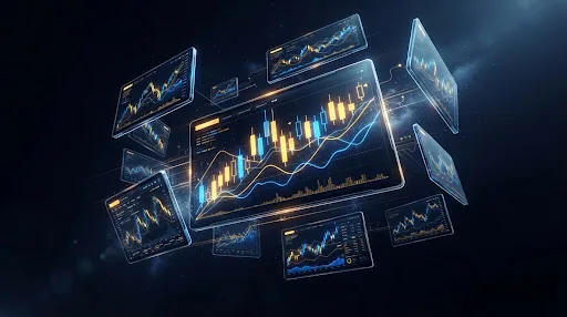 Live sports market updates visualization